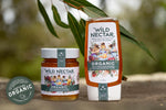 Wild Nectar ACO Certified Best Organic Raw Australian Honey Jar and Squeeze pack